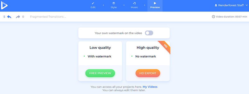 online shop promo - download