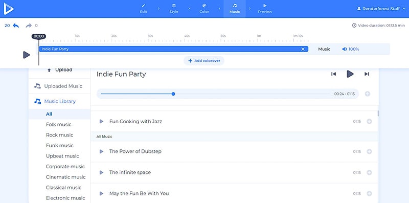 Tasty Recipe Videos - voiceover music