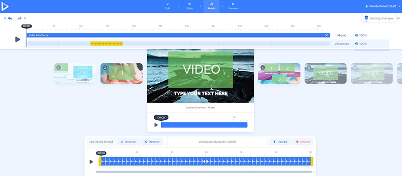 online shop promo - voiceover