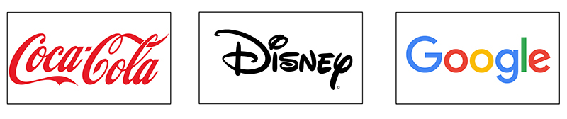 types of logos - wordmark logos