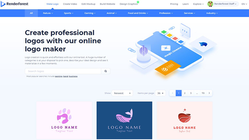 types of logos - create logo design