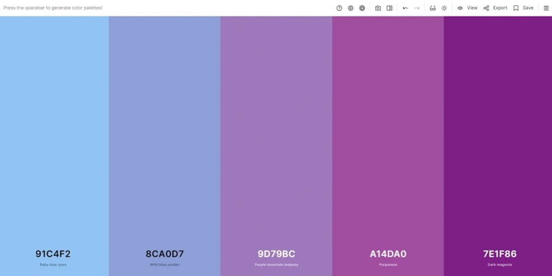 logo color combinations