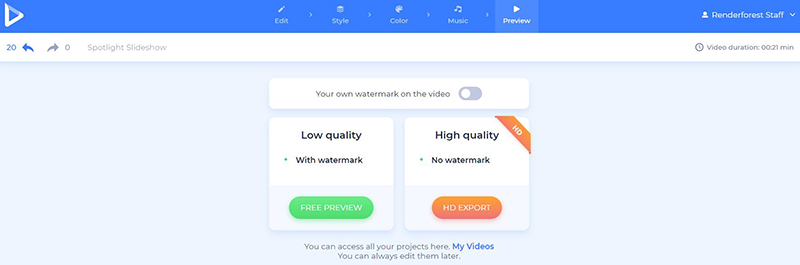 Talk show intro - download