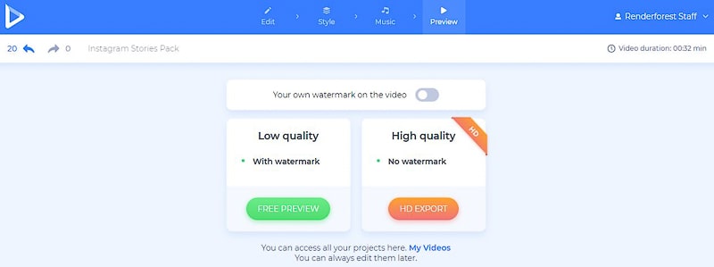 Instagram stories - download 