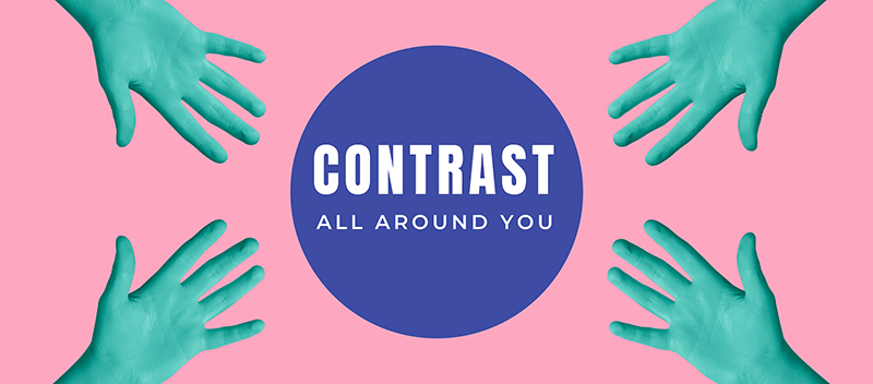 Principles of Design - contrast 