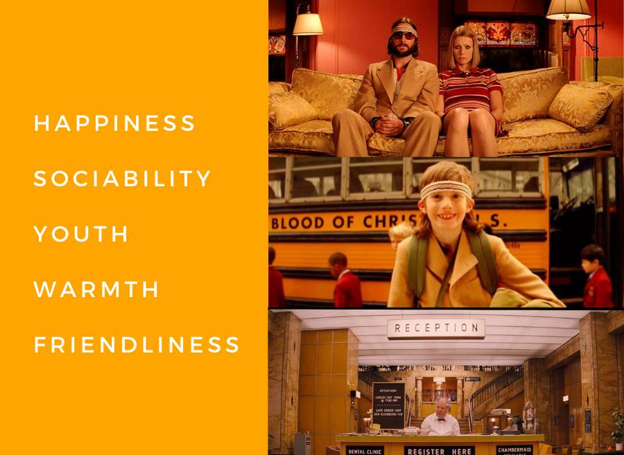 color orange in movies