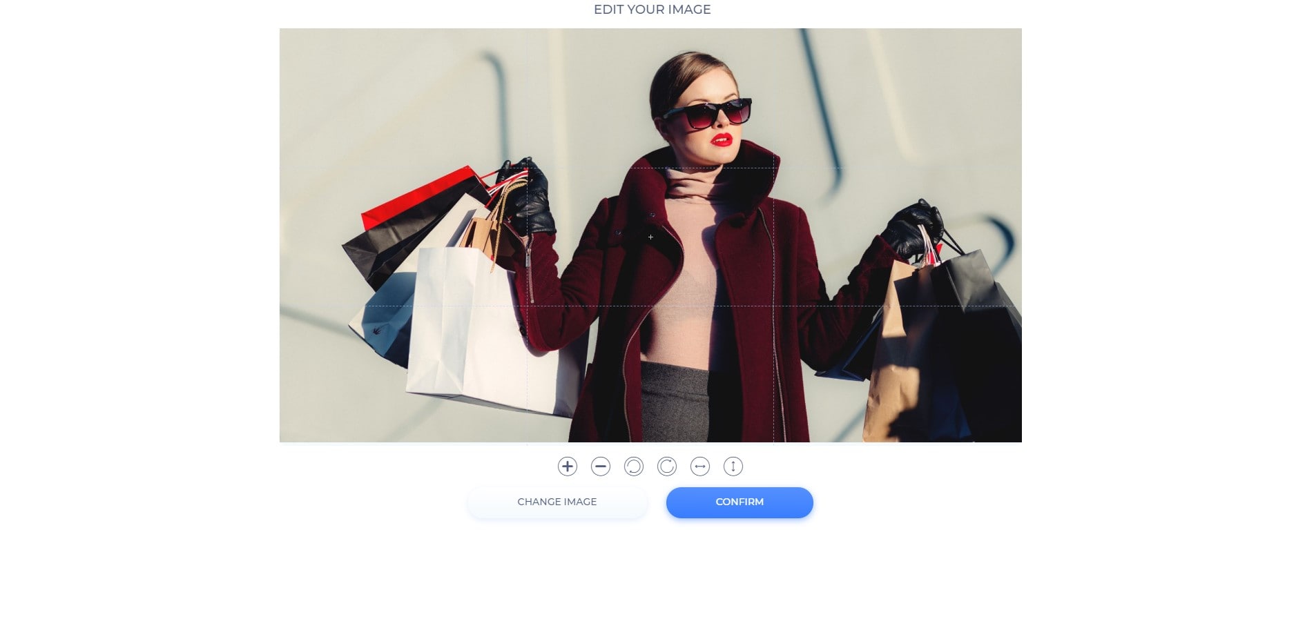 video ads crop image