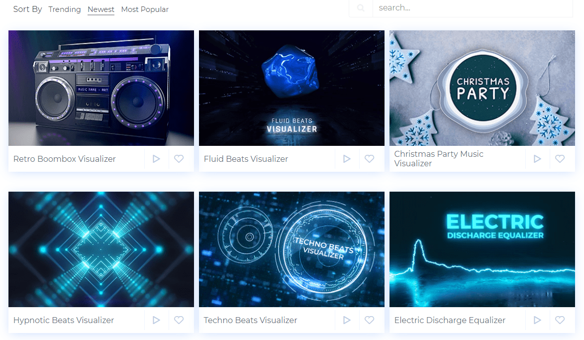 Renderforest music maker