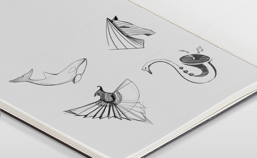 logo design tips-sketches