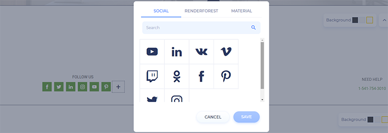 edit website template