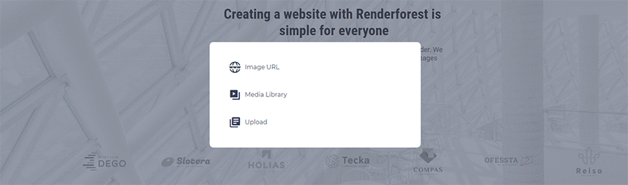 build website with components