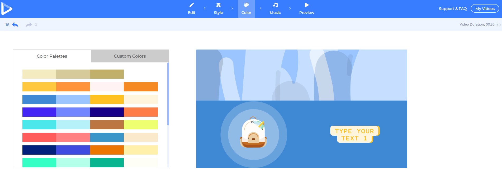 Educational Video Toolkit - Color