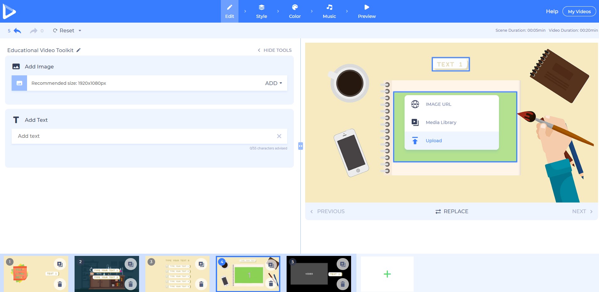 Educational Video Toolkit - Media Library