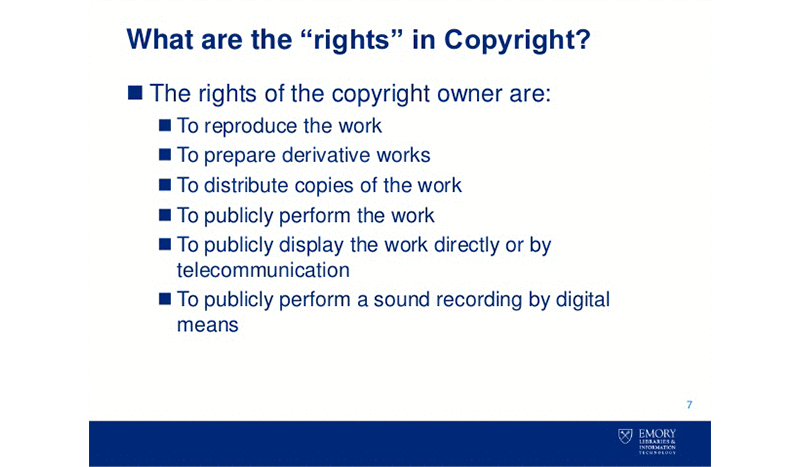 music copyright rules