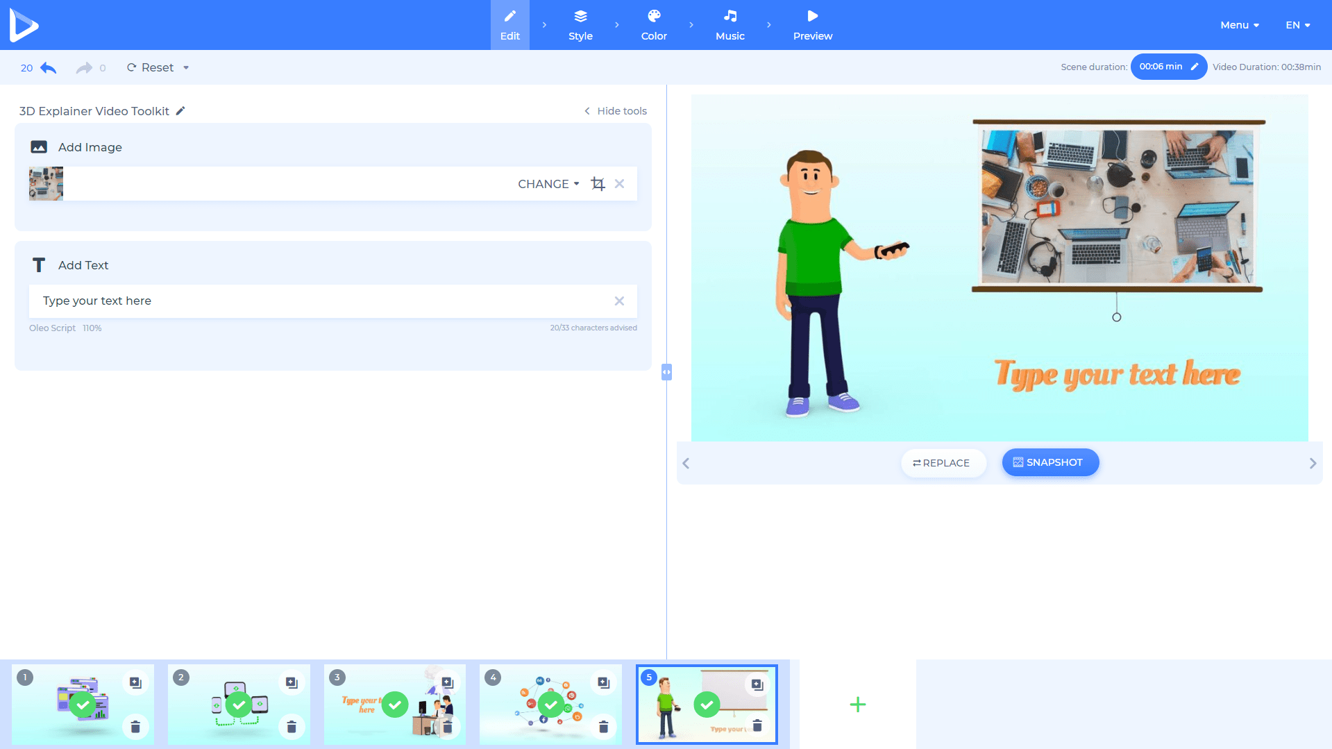 Renderforest new features