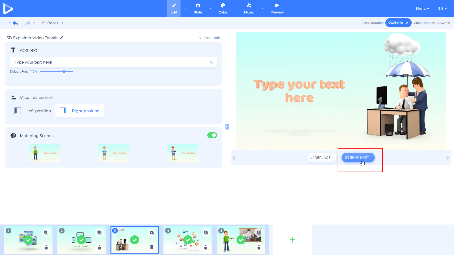 Renderforest updates