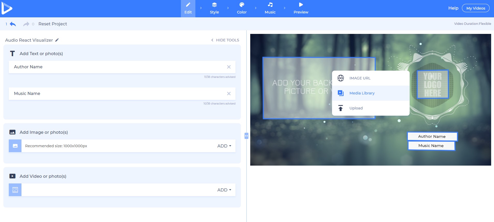 Music Visualization logo