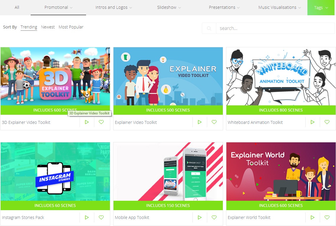 Modelos Vídeo Promocional