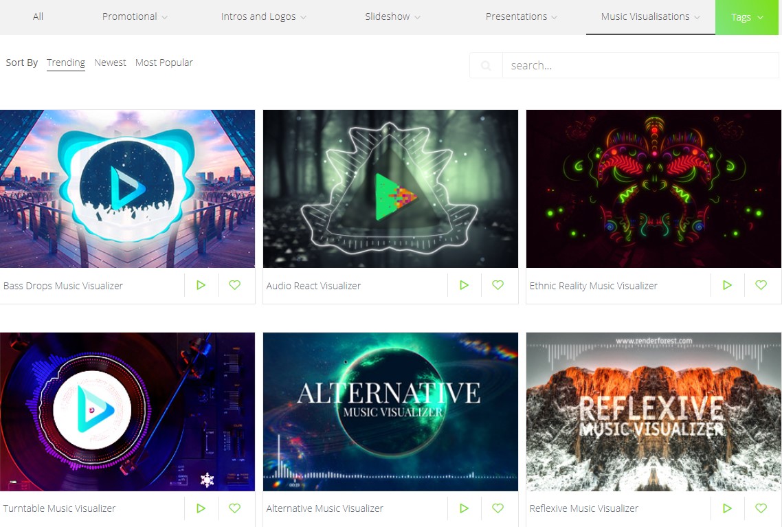 Modelos Visualização Musical