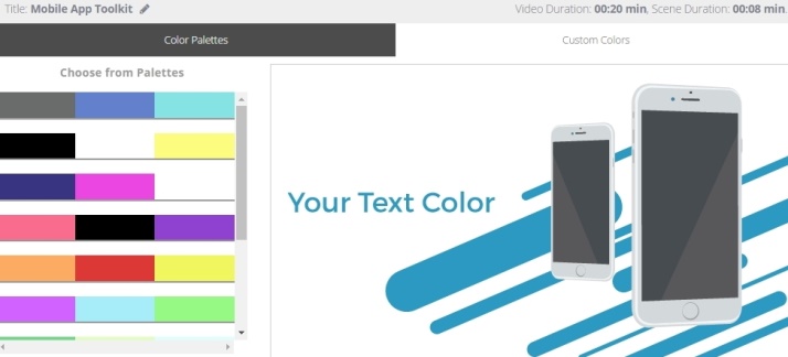 Редактор Цвета