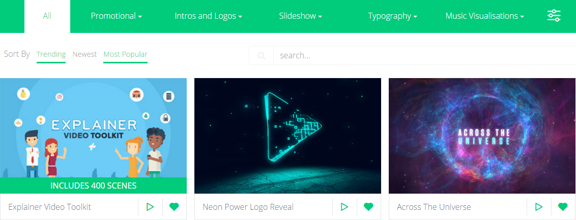 Renderforest Explainer Video Templates