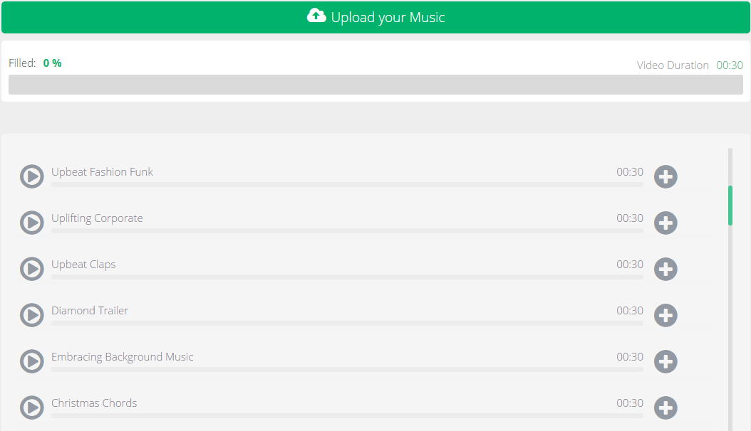 Renderforest Upload Your Music