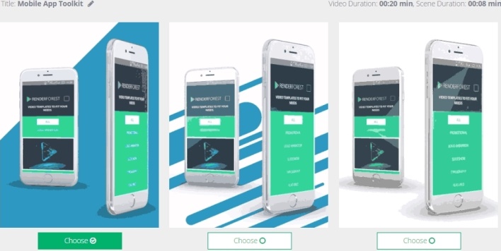 Промо Сцены Приложений