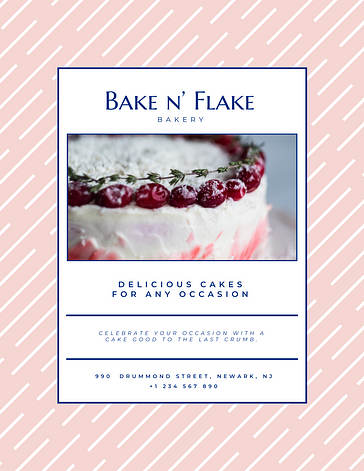 Bakery Promotion Print Set