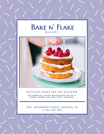 Bakery Promotion Print Set