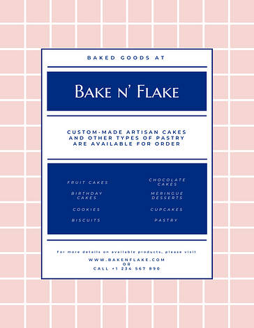 Bakery Promotion Print Set