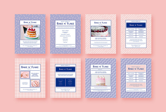 Bakery Promotion Print Set