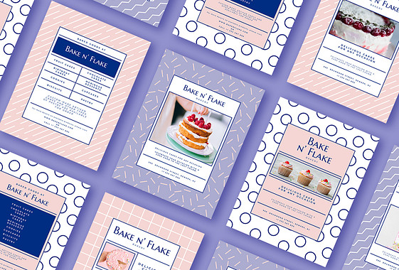 Bakery Promotion Print Set