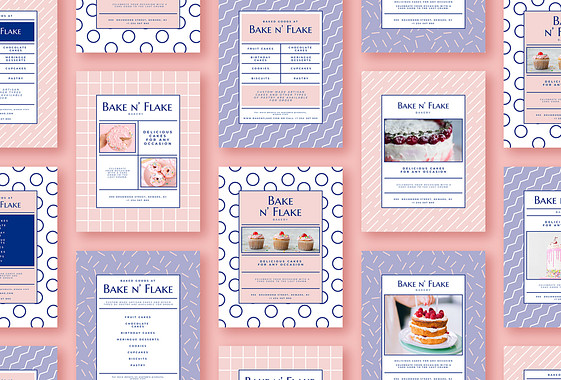 Bakery Promotion Print Set