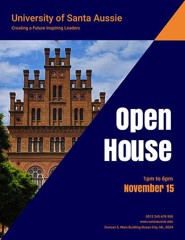 University Open House Visuals