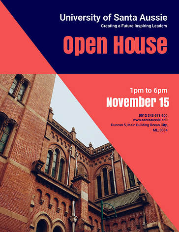 University Open House Visuals