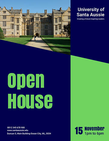 University Open House Visuals