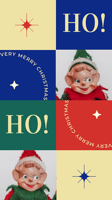 Set visuel des vœux de fin d՛année