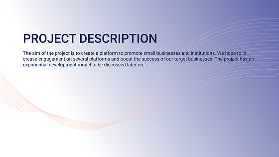 Pitch deck du plan d՛affaires