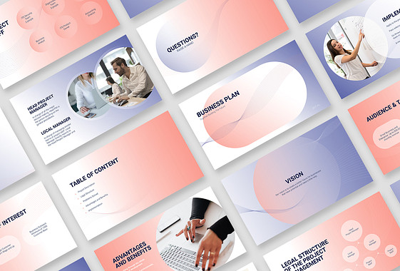 Pitch deck du plan d՛affaires