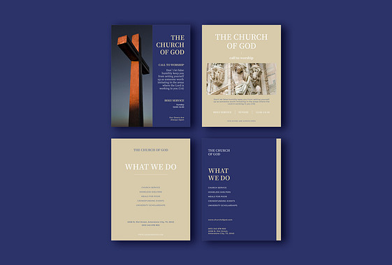 Set de promotion pour les services religieux