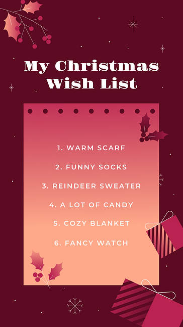 Christmas Wishes Design Kit