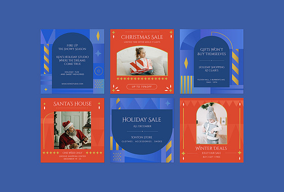 Pack festif de soldes de Noël