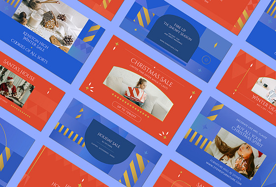 Pack festif de soldes de Noël