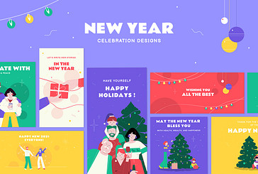 New Year Celebration Designs