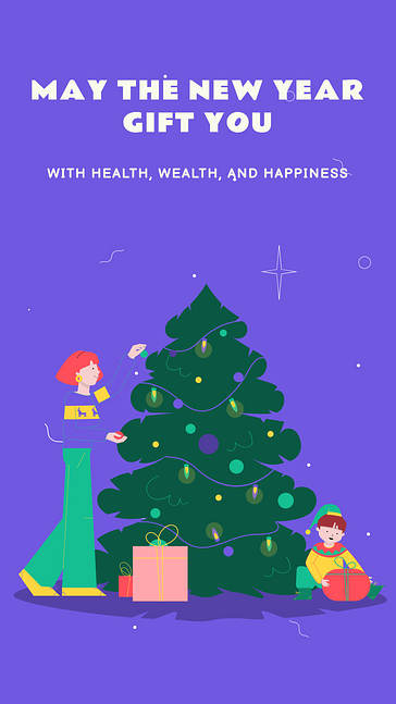 Modèles pour la fête du Nouvel An