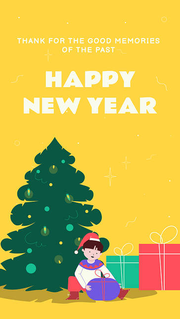 Modèles pour la fête du Nouvel An