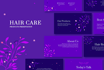 Hair Care Products Presentation