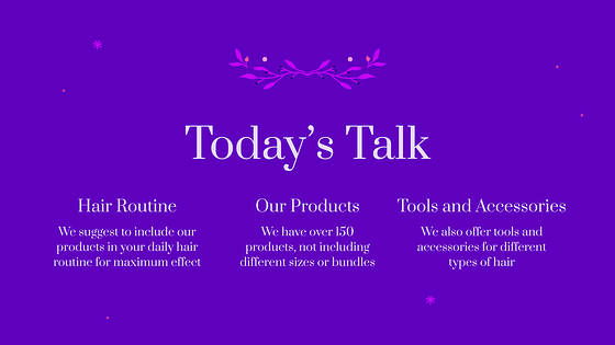 Hair Care Products Presentation