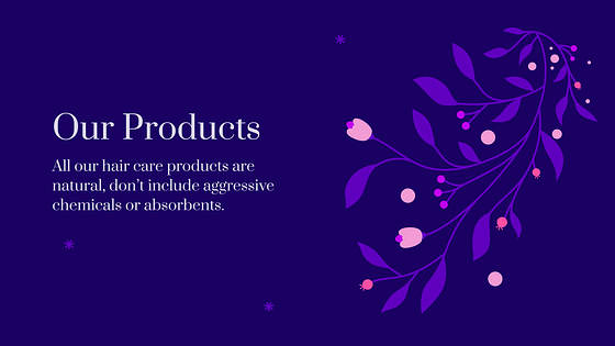 Hair Care Products Presentation