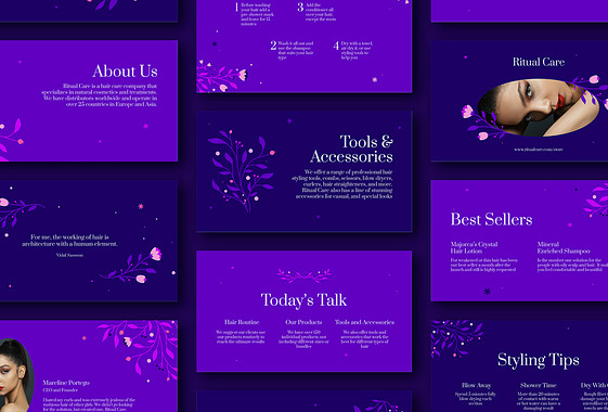 Hair Care Products Presentation